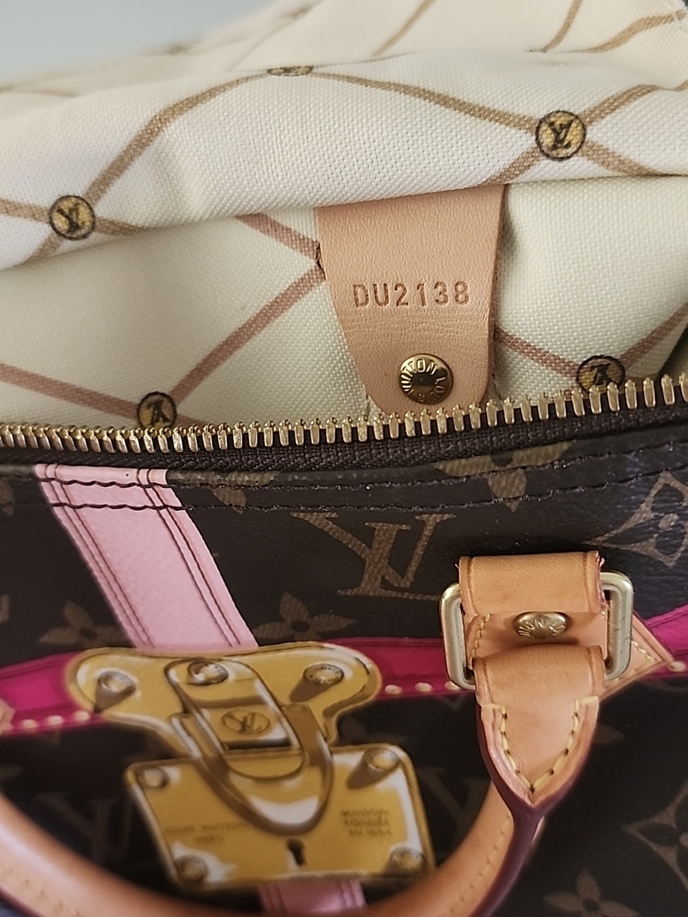 ✨️👜✨️STUNNING  VINTAGE Louis Vuitton Brown Monogram  Speedy 30 AUTHENTIC🏷 - Picture 14 of 16